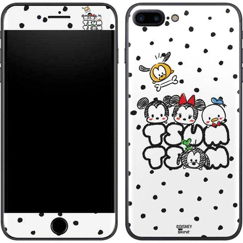 Disney Tsum Tsum Characters Art iPhone 8 Plus Skin